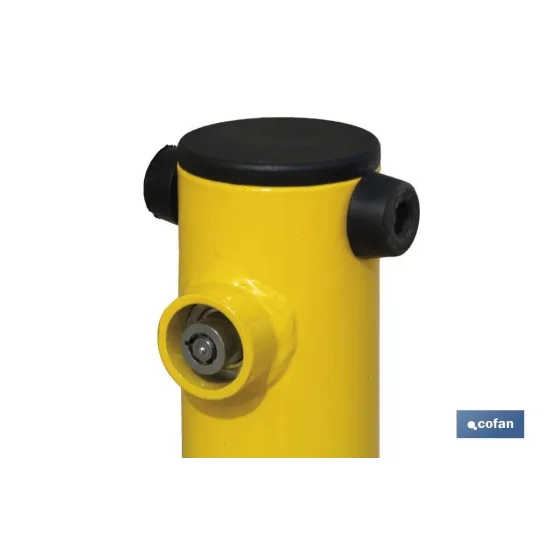 Comprar POSTE ABATIBLE PARA PARKING C/CERRA Cofan | almacendeferreteriacor.es