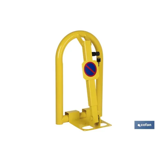 Comprar BLOQUEO PARKING AMARILLO 300X500 MM Cofan | almacendeferreteriacor.es