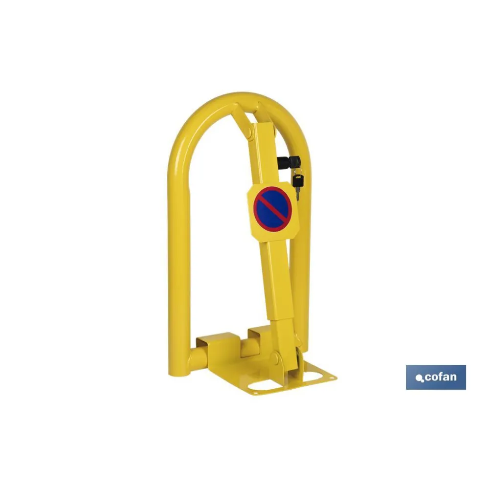 Comprar BLOQUEO PARKING AMARILLO 300X500 MM Cofan | almacendeferreteriacor.es