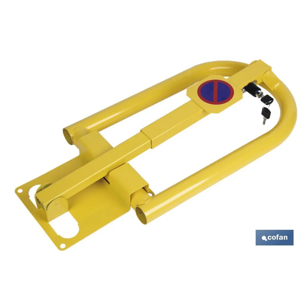 Comprar BLOQUEO PARKING AMARILLO 300X500 MM Cofan | almacendeferreteriacor.es