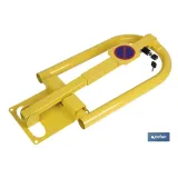 Comprar BLOQUEO PARKING AMARILLO 300X500 MM Cofan | almacendeferreteriacor.es