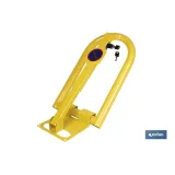Comprar BLOQUEO PARKING AMARILLO 300X500 MM Cofan | almacendeferreteriacor.es