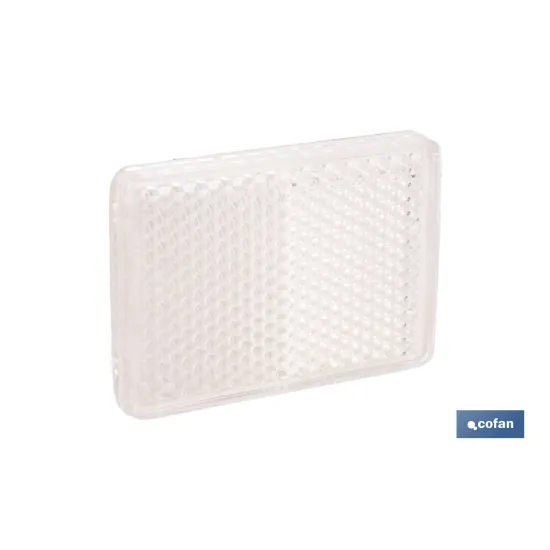 Comprar CATADIÓPTRICO RECTANGULAR BLANCO 56 Cofan | almacendeferreteriacor.es