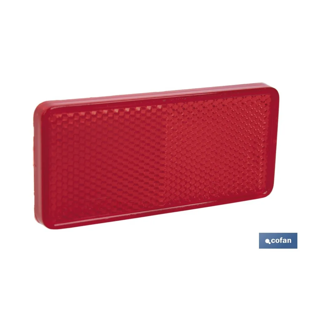 Comprar CATADIÓPTRICO RECTANGULAR ROJO 94 X Cofan | almacendeferreteriacor.es