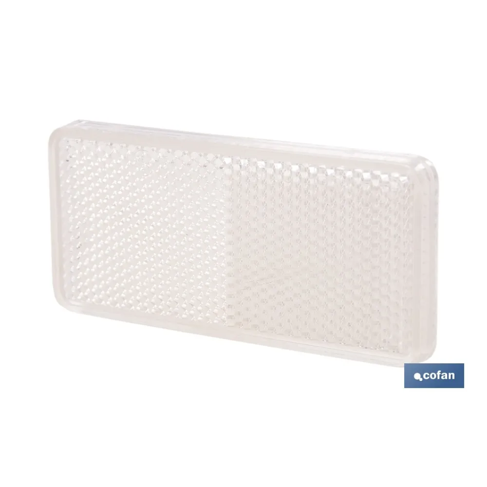 Comprar CATADIÓPTRICO RECTANGULAR BLANCO 94 Cofan | almacendeferreteriacor.es