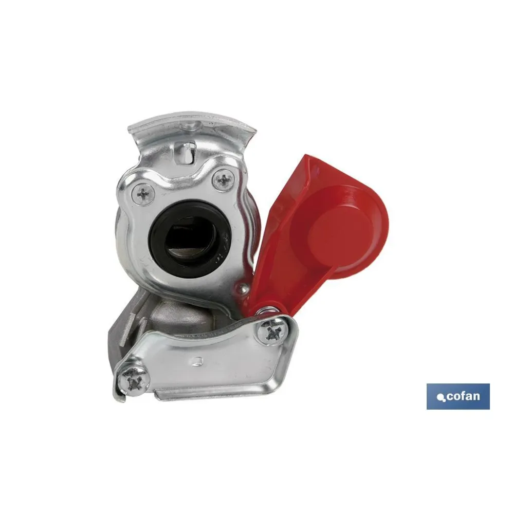 Comprar CABEZA ACOPLAMIENTO STANDAR ROJA 22 Cofan | almacendeferreteriacor.es