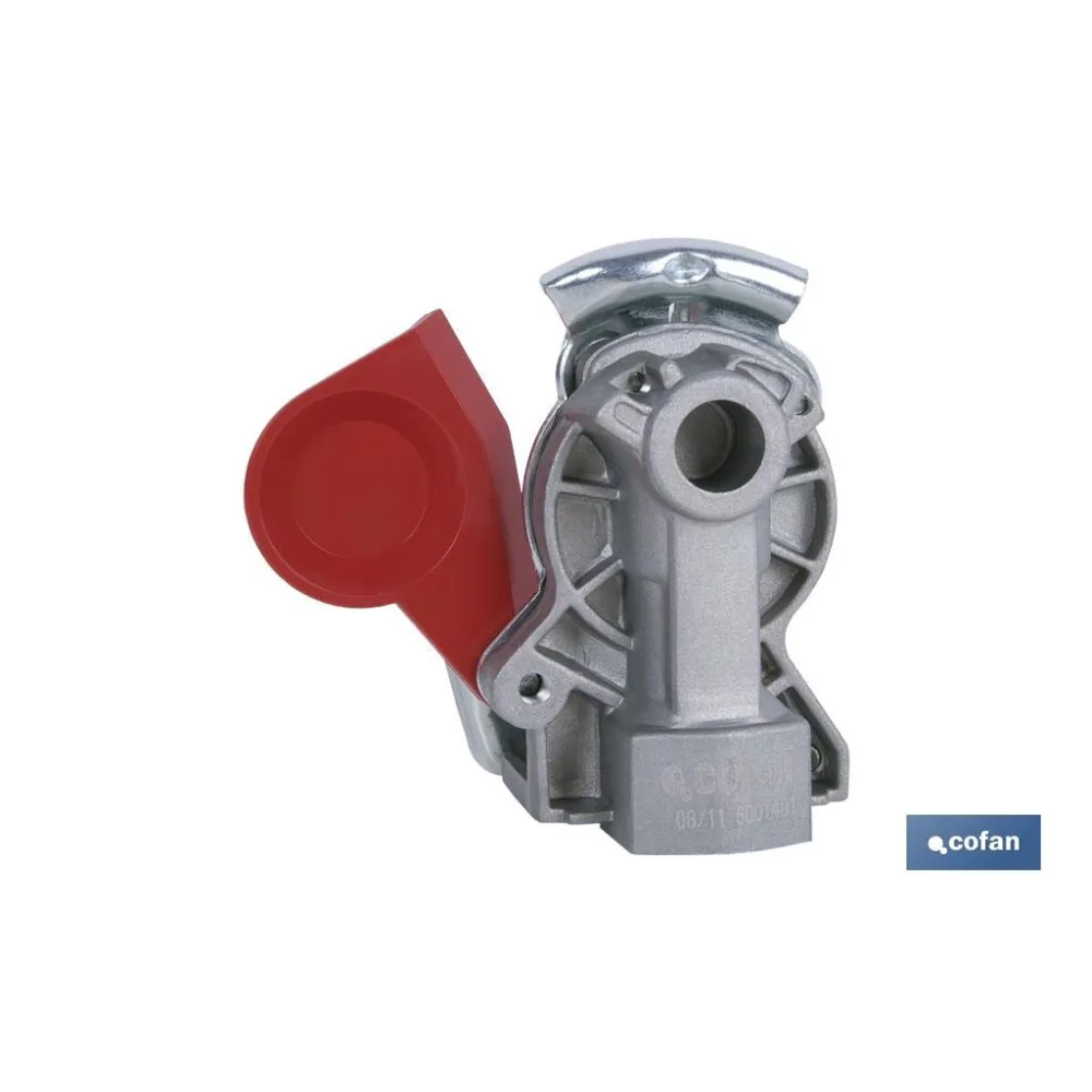 Comprar CABEZA ACOPLAMIENTO STANDAR ROJA 16 Cofan | almacendeferreteriacor.es
