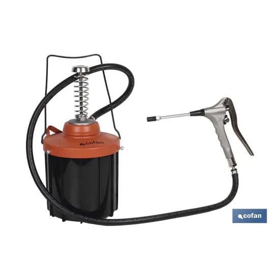 Comprar BOMBA DE GRASA PORTATIL 5 KILOS (PA Cofan | almacendeferreteriacor.es