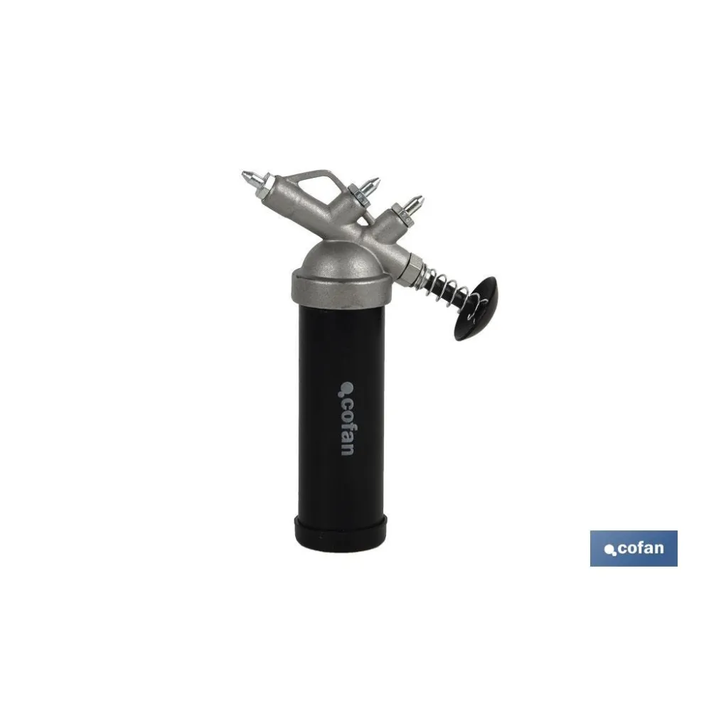 Comprar MINI BOMBA DE GRASA 85 GRAMOS CON P Cofan | almacendeferreteriacor.es