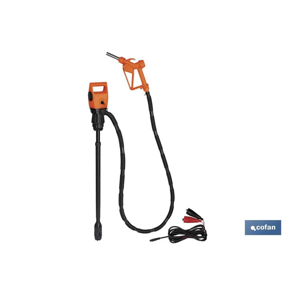 Comprar BOMBA ELÉCTRICA + PISTOLA BIDÓN 50/ Cofan | almacendeferreteriacor.es