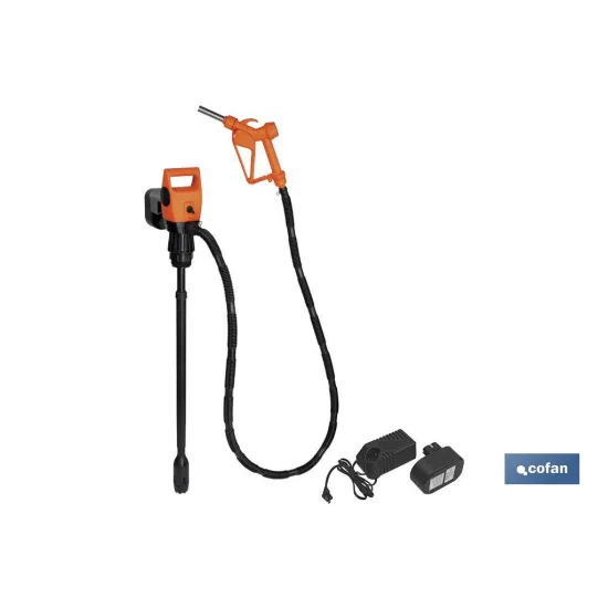 Comprar BOMBA ELÉCTRICA + PISTOLA BIDÓN 50/ Cofan | almacendeferreteriacor.es