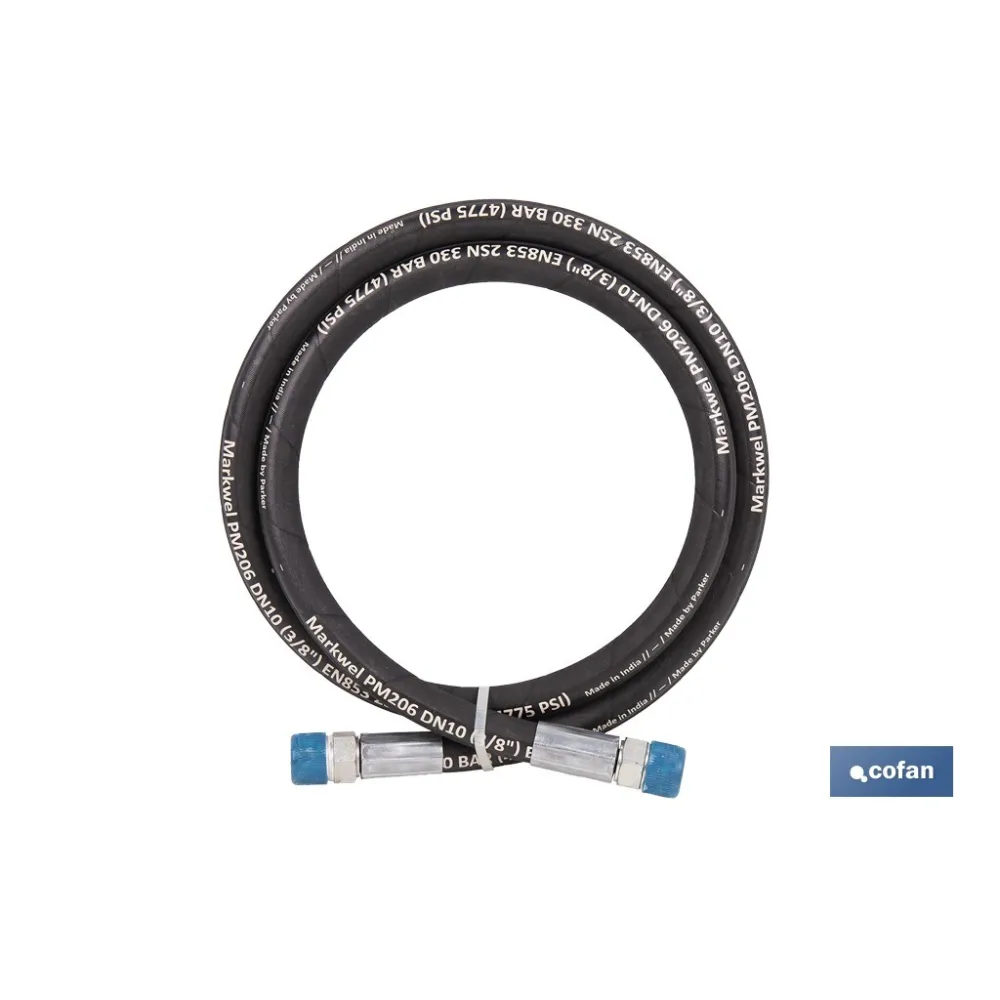 Comprar MANGUERA HIDRÁULICA 1,5 M 1/2 BSP ( Cofan | almacendeferreteriacor.es