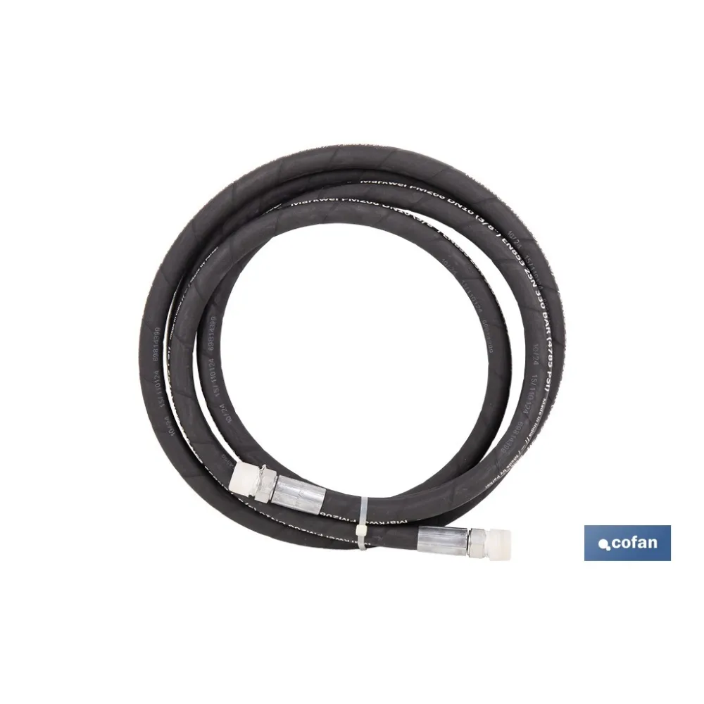 Comprar MANGUERA HIDRÁULICA 3,5 M 1/2 BSP ( Cofan | almacendeferreteriacor.es