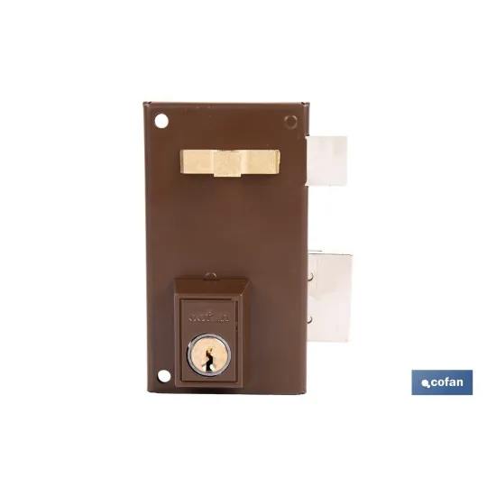 Comprar CERRADURA DE SOBREPONER DERECHA 60  Cofan | almacendeferreteriacor.es
