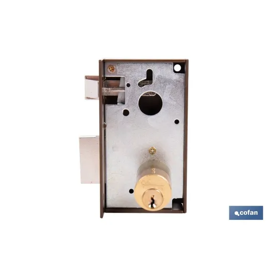 Comprar CERRADURA DE SOBREPONER DERECHA 60  Cofan | almacendeferreteriacor.es