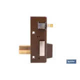 Comprar CERRADURA DE SOBREPONER IZQUIERDA 6 Cofan | almacendeferreteriacor.es