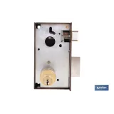 Comprar CERRADURA DE SOBREPONER IZQUIERDA 6 Cofan | almacendeferreteriacor.es