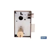 Comprar CERRADURA DE SOBREPONER IZQUIERDA 7 Cofan | almacendeferreteriacor.es