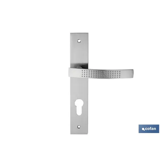 Comprar JUEGO MANIVELA CON PLACA Y HENDIDUR Cofan | almacendeferreteriacor.es