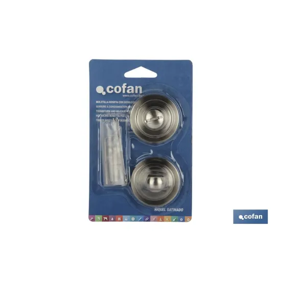 Comprar MULETILLA ROSETA CON DESBLOQUEO NIQ Cofan | almacendeferreteriacor.es