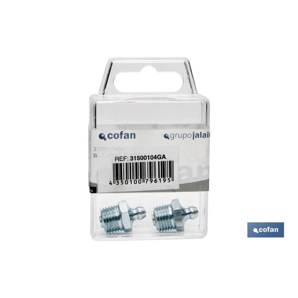 Comprar BL 2 UNITS RECTO 1/8 GAS (PACK: 10  Cofan | almacendeferreteriacor.es