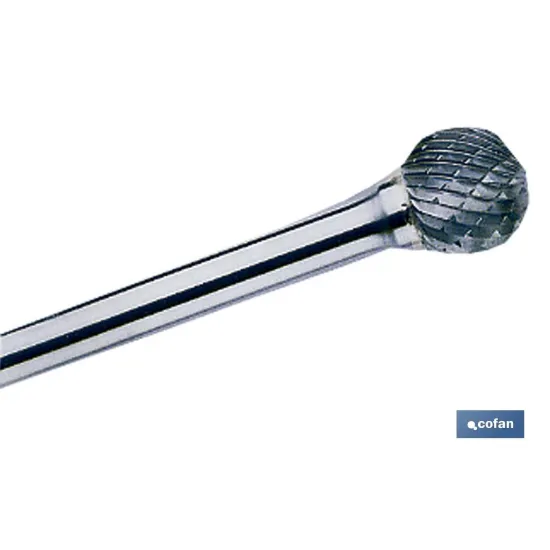 Comprar FRESA ROTATIVA ESFÉRICA 12mm. (PACK Cofan | almacendeferreteriacor.es
