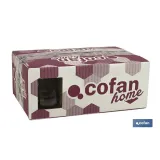 Comprar PACK 6 VASOS DE AGUA VIDRIO 38 CL M Cofan | almacendeferreteriacor.es