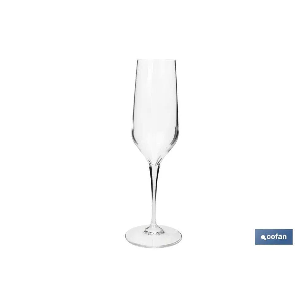 Comprar PACK DE 6 COPAS  DE CHAMPAGNE 23 CL Cofan | almacendeferreteriacor.es