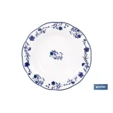 Comprar VAJILLA DE PORCELANA CON DETALLE FL Cofan | almacendeferreteriacor.es