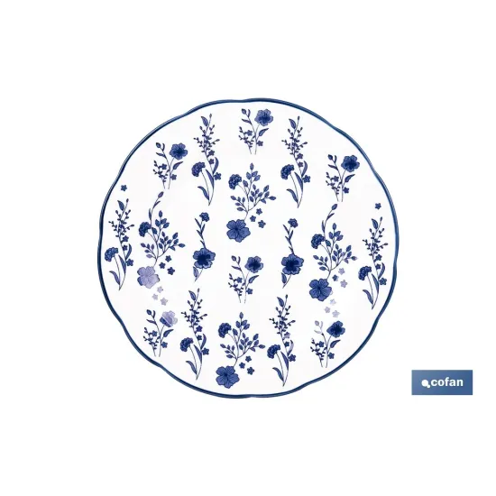Comprar VAJILLA DE PORCELANA CON DETALLE FL Cofan | almacendeferreteriacor.es