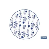Comprar VAJILLA DE PORCELANA CON DETALLE FL Cofan | almacendeferreteriacor.es