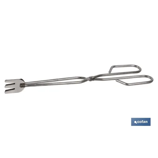 Comprar PINZA BARBACOA INOX C/PALA 340 MM ( Cofan | almacendeferreteriacor.es