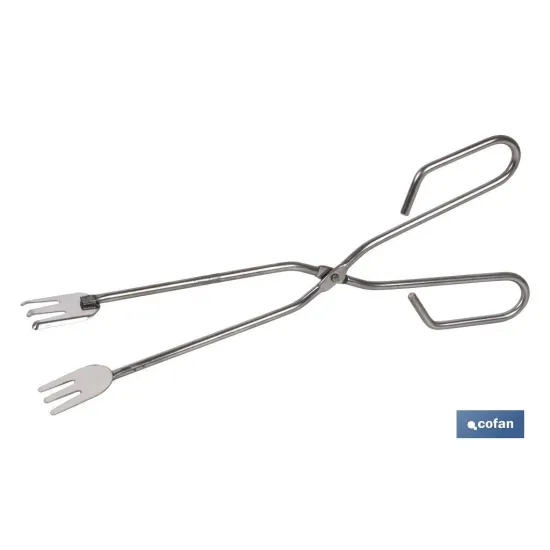 Comprar PINZA BARBACOA INOX C/PALA 380 MM ( Cofan | almacendeferreteriacor.es