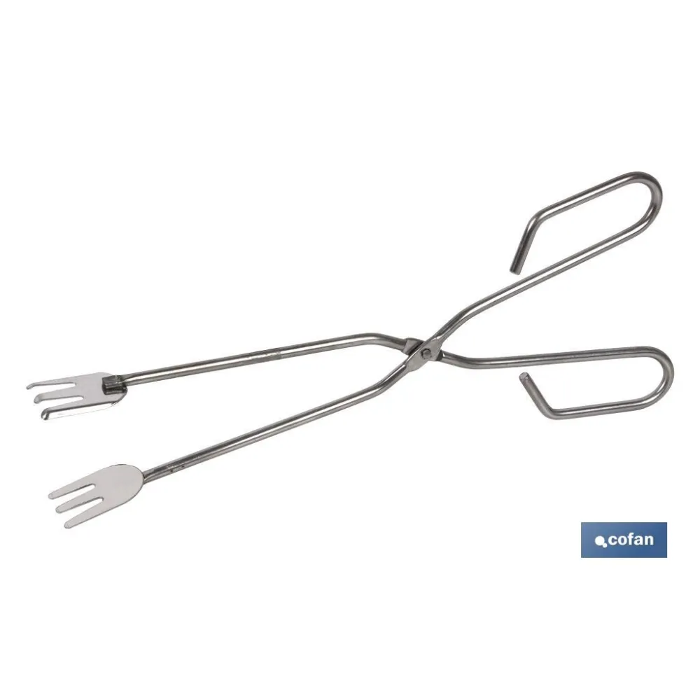 Comprar PINZA BARBACOA INOX C/PALA 380 MM ( Cofan | almacendeferreteriacor.es