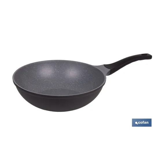 Comprar SARTÉN WOK DE INDUCCIÓN DE ALUMINIO Cofan | almacendeferreteriacor.es