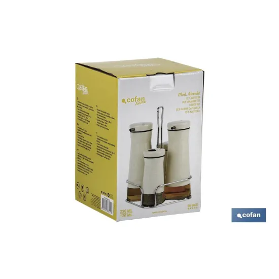 Comprar SET DE ACEITERA  BEIS 230.ml-120 ml Cofan | almacendeferreteriacor.es