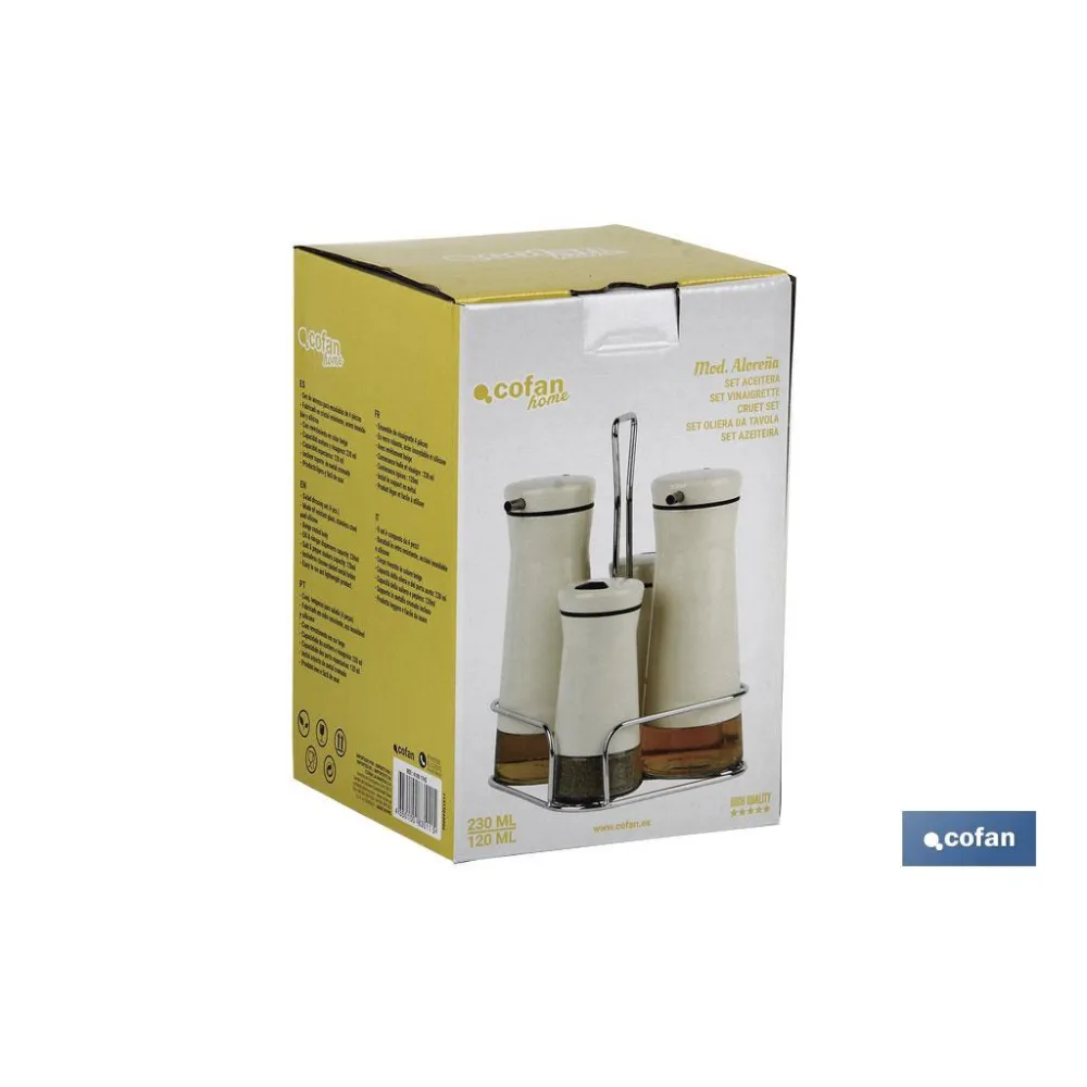 Comprar SET DE ACEITERA  BEIS 230.ml-120 ml Cofan | almacendeferreteriacor.es