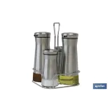 Comprar SET ACEITERA  INOX 230ml-120ml (PAC Cofan | almacendeferreteriacor.es