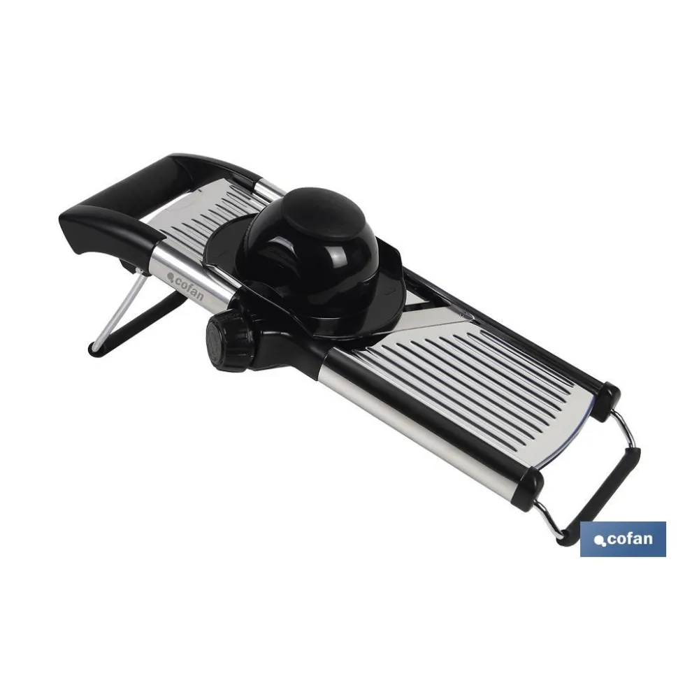 Comprar MANDOLINA DE ACERO INOX. 41,8X16,5X Cofan | almacendeferreteriacor.es