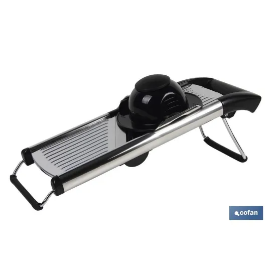 Comprar MANDOLINA DE ACERO INOX. 41,8X16,5X Cofan | almacendeferreteriacor.es