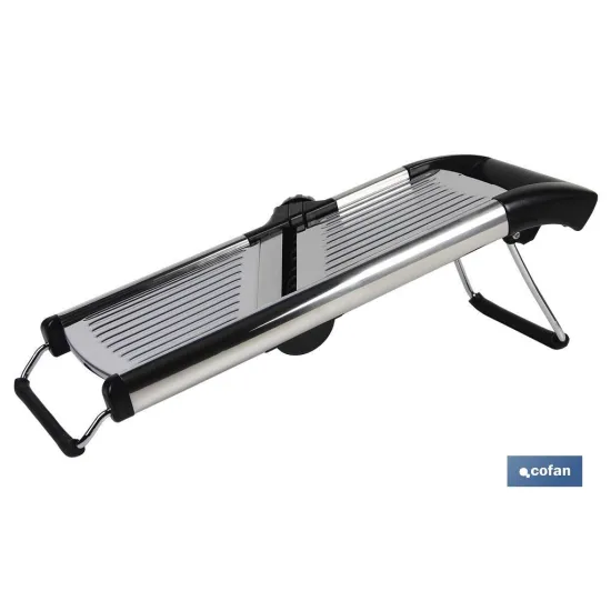 Comprar MANDOLINA DE ACERO INOX. 41,8X16,5X Cofan | almacendeferreteriacor.es