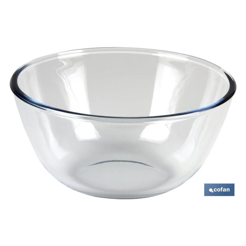 Comprar SET DE 2 ENSALADERAS DE VIDRIO BORO Cofan | almacendeferreteriacor.es