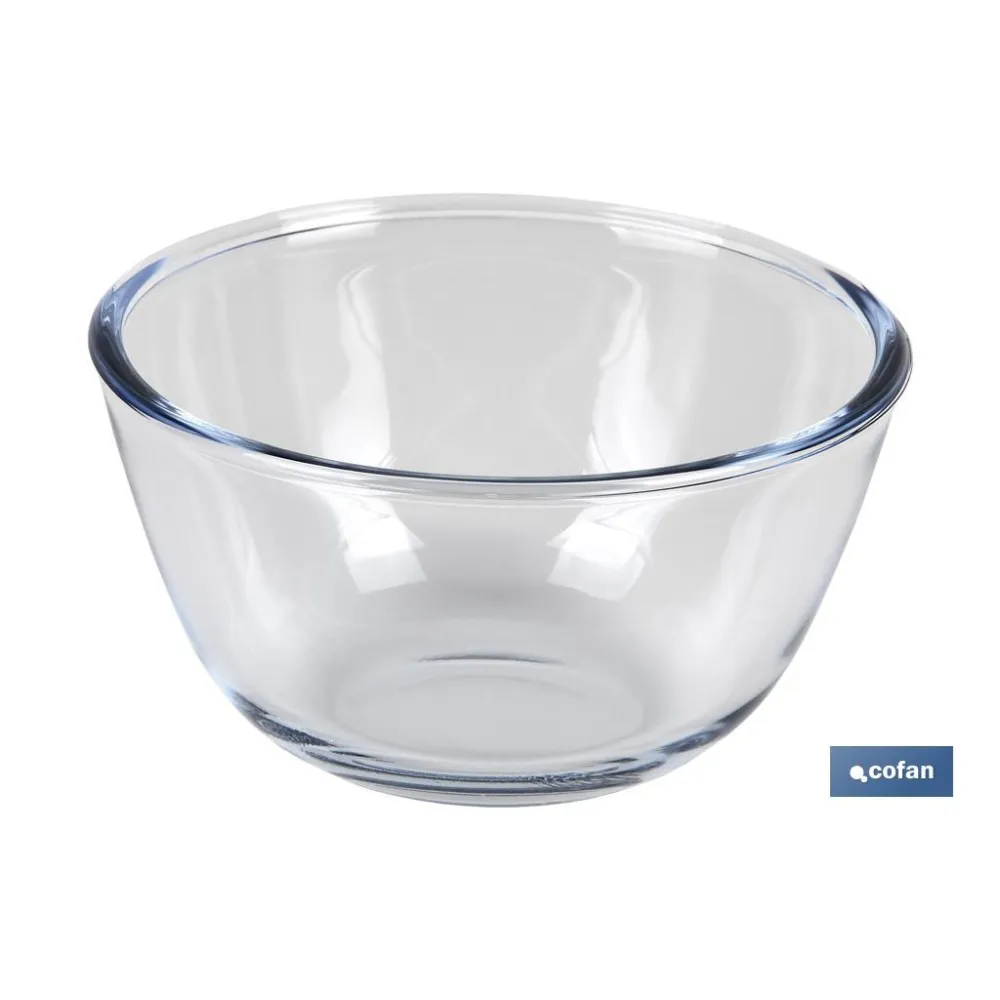 Comprar SET DE 2 ENSALADERAS DE VIDRIO BORO Cofan | almacendeferreteriacor.es