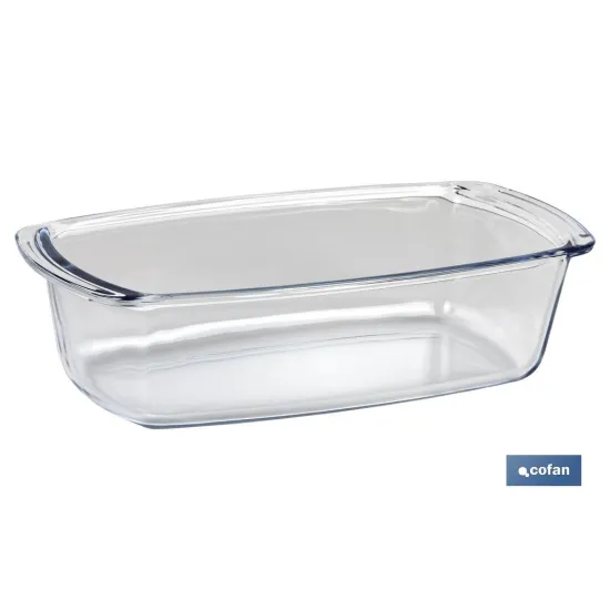 Comprar FUENTE OVAL ALARGADA DE VIDRIO BORO Cofan | almacendeferreteriacor.es