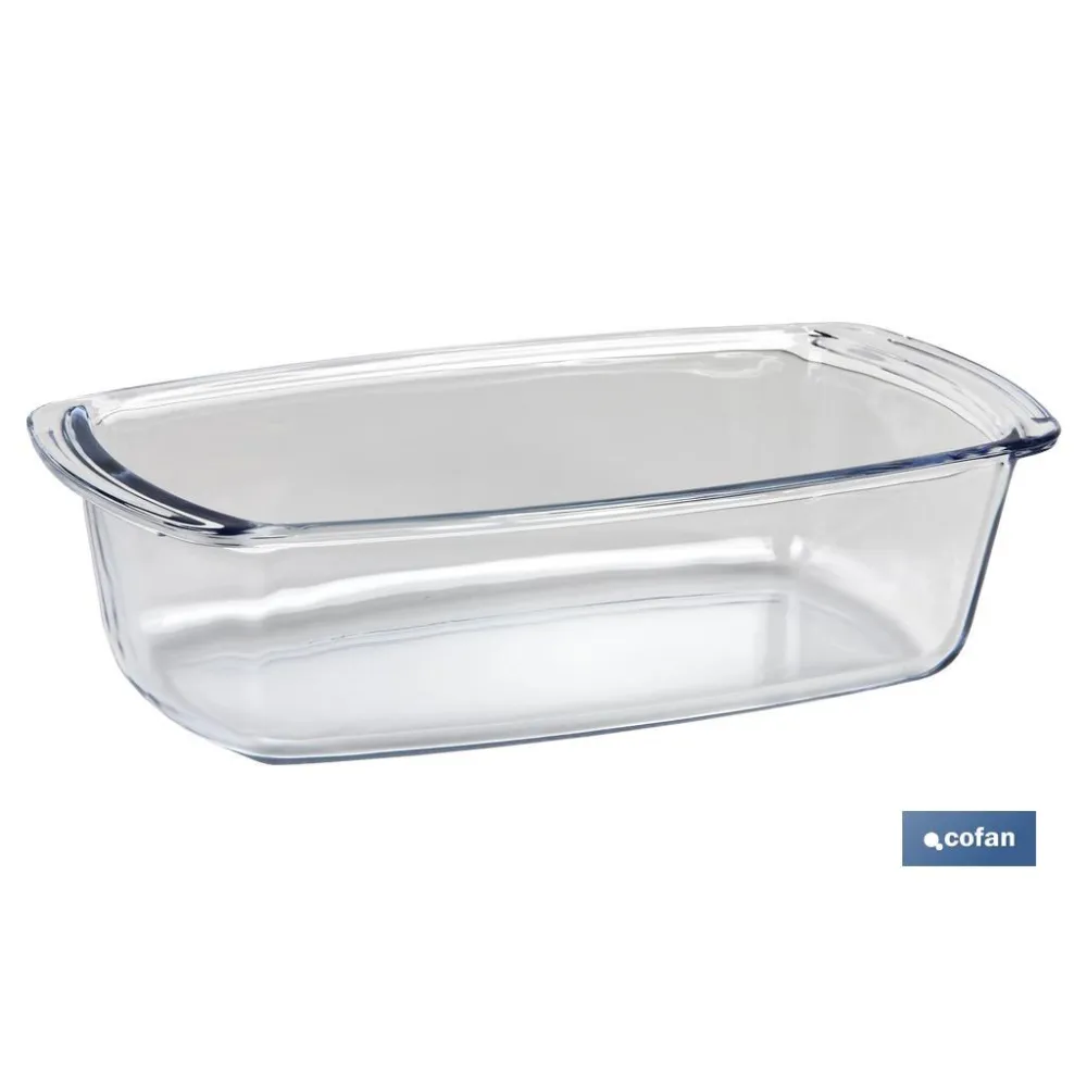 Comprar FUENTE OVAL ALARGADA DE VIDRIO BORO Cofan | almacendeferreteriacor.es