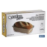 Comprar FUENTE OVAL ALARGADA DE VIDRIO BORO Cofan | almacendeferreteriacor.es