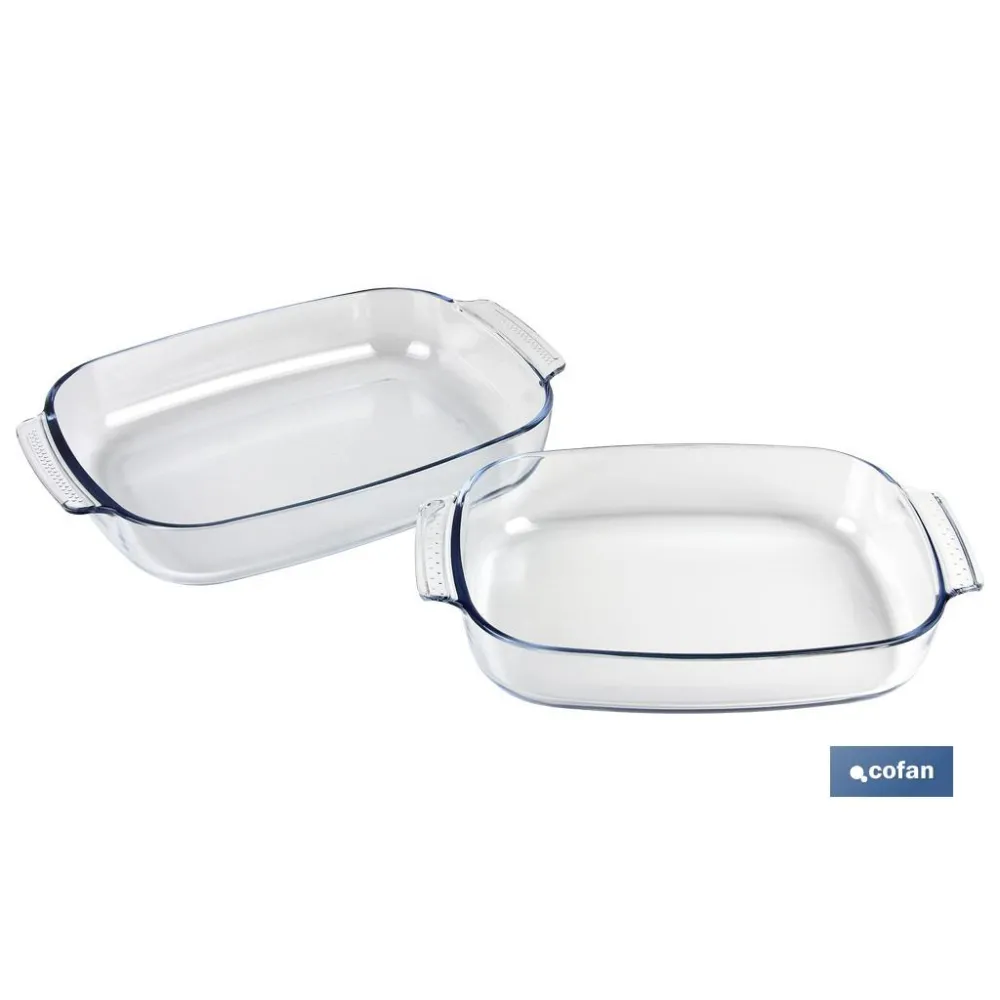 Comprar SET DE 2 FUENTES OVALADAS ANCHAS DE Cofan | almacendeferreteriacor.es