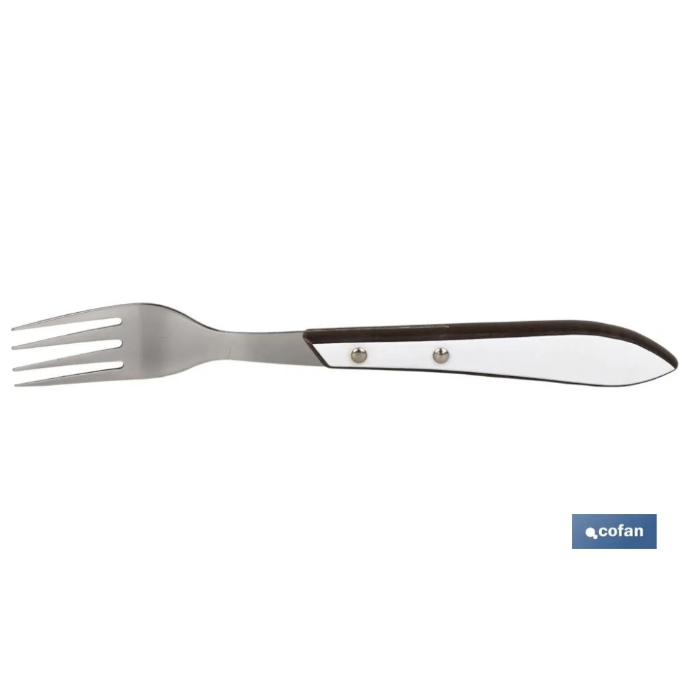 Comprar PACK 3 TENEDORES CHULETEROS MODELO  Cofan | almacendeferreteriacor.es