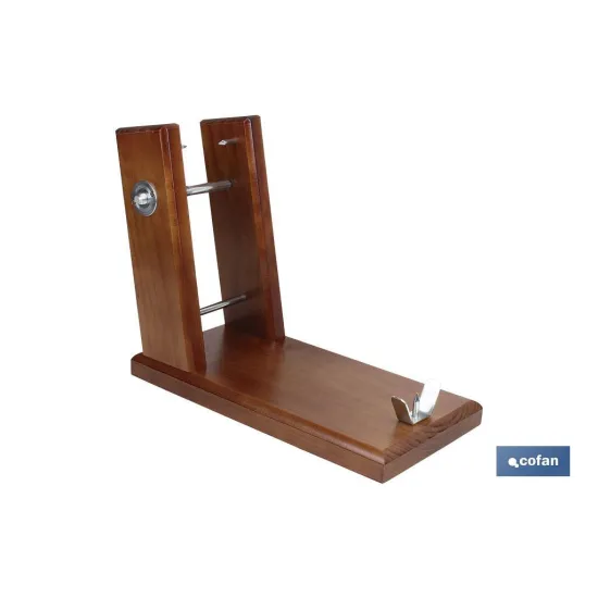 Comprar SOPORTE JAMONERO CON HUSILLO (PACK: Cofan | almacendeferreteriacor.es