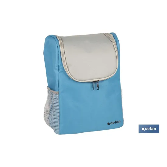 Comprar MOCHILA NEVERA COLOR AZUL/GRIS CLAR Cofan | almacendeferreteriacor.es